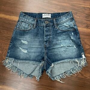 One Teaspoon High Waist Bonitas Denim Shorts NWOT